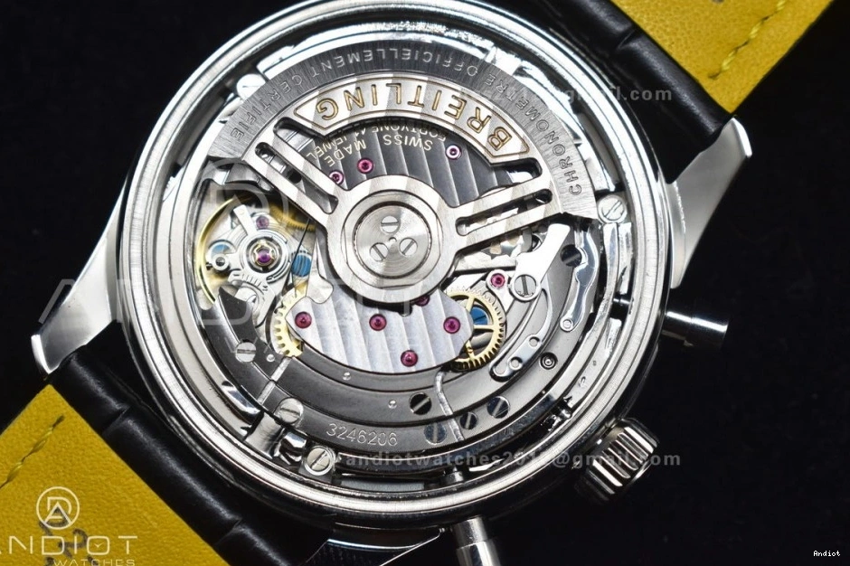SS Version Navitimer L-Orange Chrono Blk BLS Best LE 1:1 43mm A7750 0509